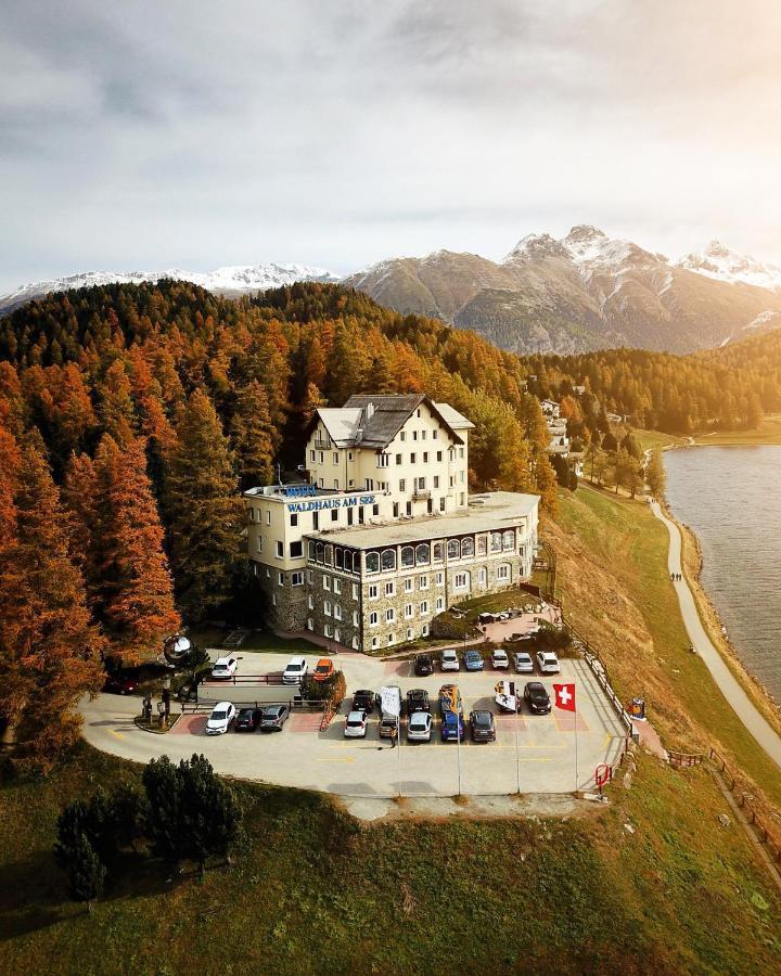 Hotel Waldhaus Am See Saint-Moritz Dış mekan fotoğraf