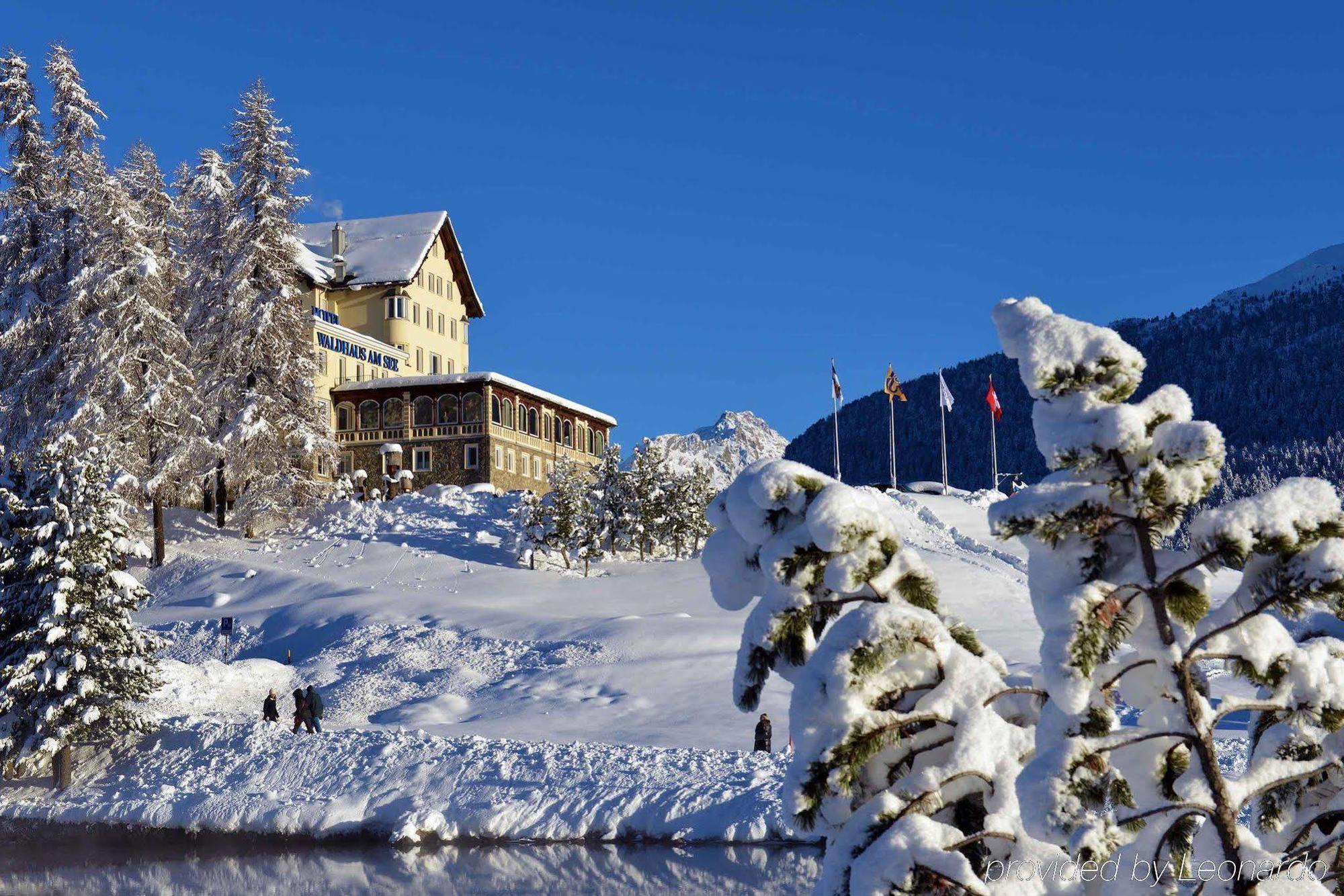 Hotel Waldhaus Am See Saint-Moritz Dış mekan fotoğraf